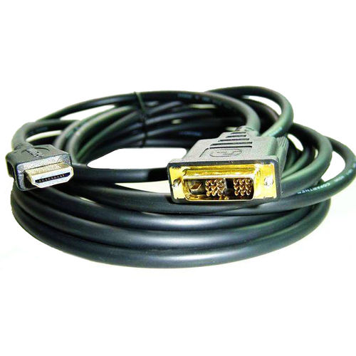 Кабель Gembird HDMI-DVI single link 1.8м CC-HDMI-DVI-6 Black