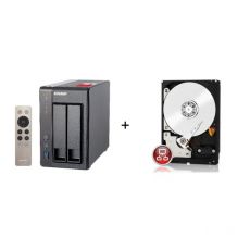 Корпуса и док-станции для жестких дисков QNAP TS-251+-2G, + 2 шт 1 Tt SATAIII