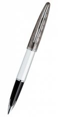 Ручка перьевая WATERMAN Carene (S0944640) Contemporary White ST (F) перо золото 18K