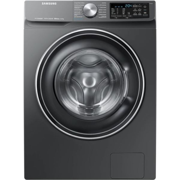 Стиральная машина Samsung WW80R62LVEXDLP фронтальная 8 кг темно-серебристый