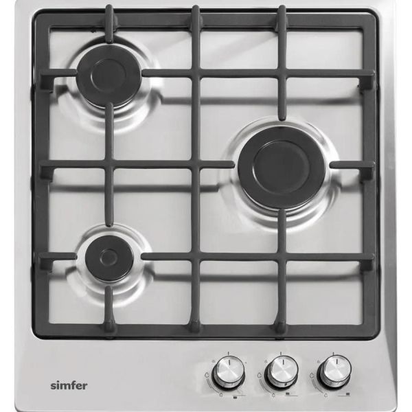 Варочная поверхность Simfer H45V30M416 газовая нержавеющая сталь