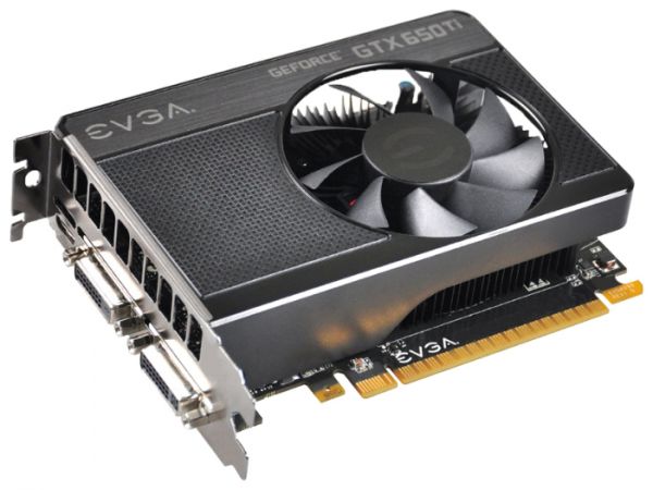 Видеокарта EVGA GeForce GTX 650 Ti 928Mhz PCI-E 3.0 2048Mb 5400Mhz 128 bit 2xDVI Mini-HDMI HDCP