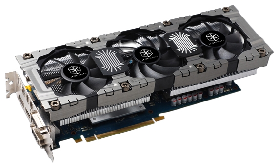 Видеокарта Inno3D GeForce GTX 670 1020Mhz PCI-E 3.0 4096Mb 6200Mhz 256 bit 2xDVI HDMI HDCP