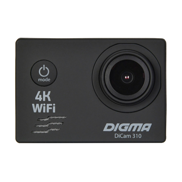 Экшн-камера Digma DiCam 310 черный